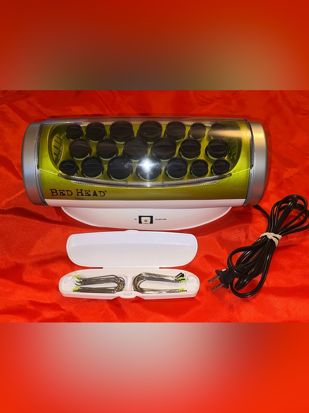 TIGI Bed Head “Light Me Up” Hot Rollers Curlers with Ions VTG Heated